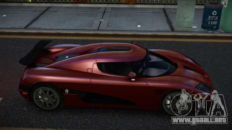 Koenigsegg CCX Futtu para GTA 4