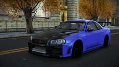 Nissan Skyline R34 Aniz para GTA 4