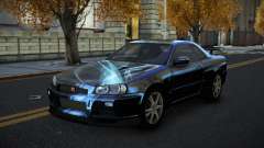 Nissan Skyline R34 Terjam S5 para GTA 4