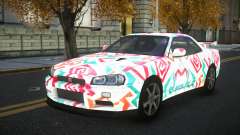Nissan Skyline R34 Terjam S8 para GTA 4