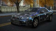 Nissan Skyline R34 Terjam S4 para GTA 4