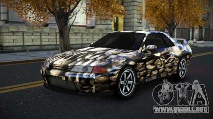 Nissan Skyline R32 Xislesam S3 para GTA 4