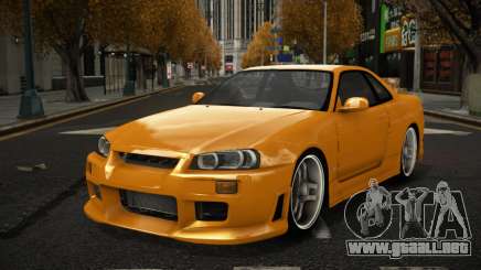 Nissan Skyline R34 Gifsoceh para GTA 4