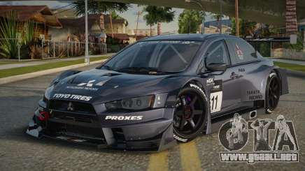 Mitsubishi Lancer Evolution X G-Sport para GTA San Andreas