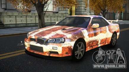 Nissan Skyline R34 Terjam S6 para GTA 4