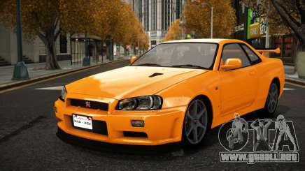 Nissan Skyline R34 Wovjo para GTA 4