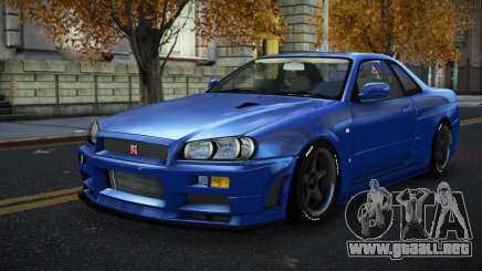 Nissan Skyline R34 Yosgefe para GTA 4