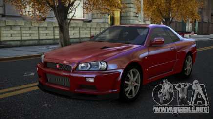 Nissan Skyline R34 Terjam para GTA 4