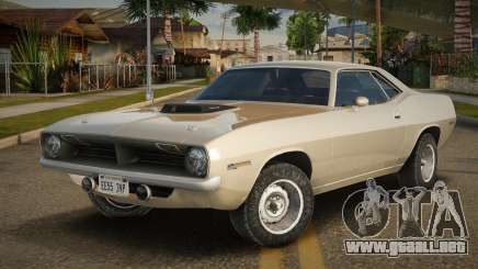 Plymouth Cuda Luberlor para GTA San Andreas