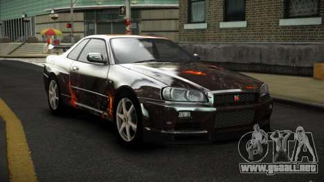 Nissan Skyline R34 Nalyntiny S1 para GTA 4