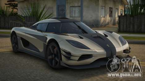 Koenigsegg One Amcase para GTA San Andreas