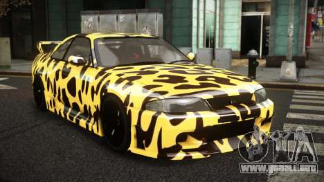 Nissan Skyline R33 Akayen S14 para GTA 4