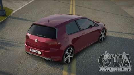 Volkswagen Golf Briley para GTA San Andreas