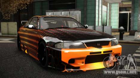 Nissan Skyline R33 Akayen S8 para GTA 4