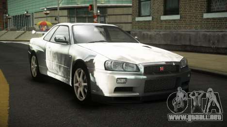 Nissan Skyline R34 Nalyntiny S4 para GTA 4