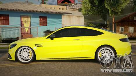 Mercedes-Benz C63S AMG Relergel para GTA San Andreas