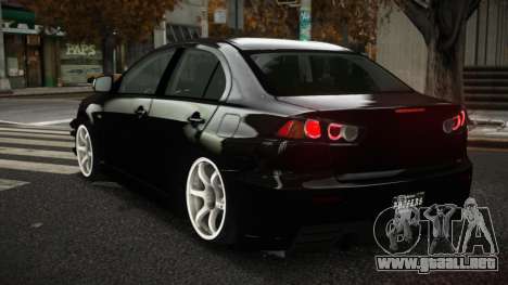 Mitsubishi Lancer Evolution X Zusorogo para GTA 4