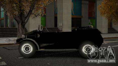 Volkswagen Kubelwagen Sameberi para GTA 4