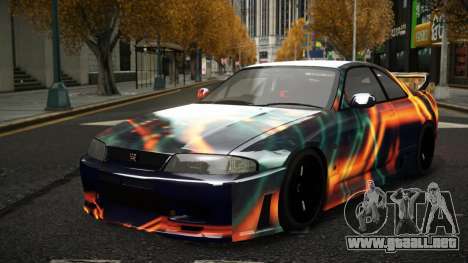Nissan Skyline R33 Akayen S5 para GTA 4