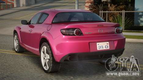 Mazda RX8 Leygo para GTA San Andreas