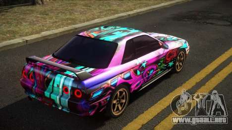 Nissan Skyline R32 Leca S13 para GTA 4