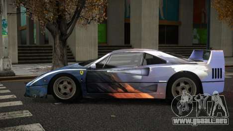 Ferrari F40 Libasan S7 para GTA 4