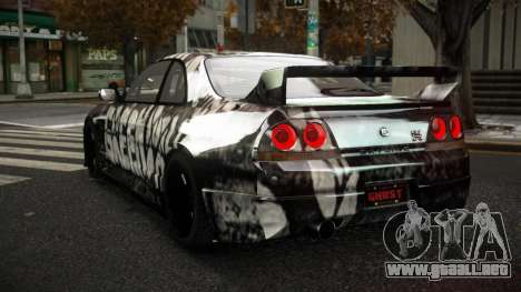 Nissan Skyline R33 Akayen S3 para GTA 4