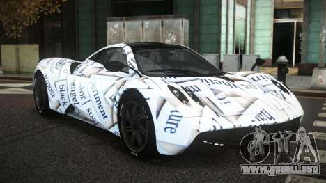 Pagani Huayra Thrieson S8 para GTA 4