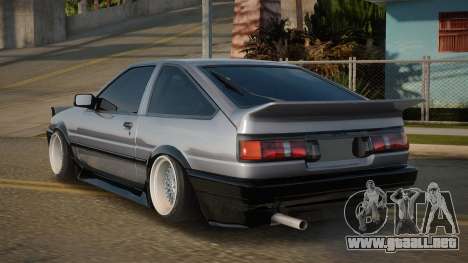 Toyota AE86 Carson para GTA San Andreas