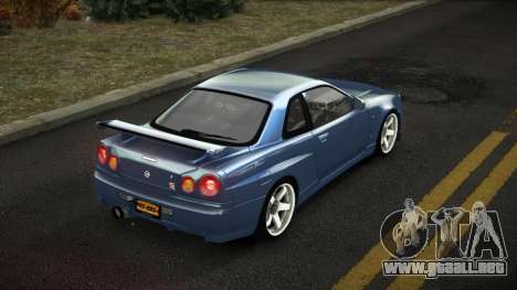 Nissan Skyline R34 Yihnuc para GTA 4