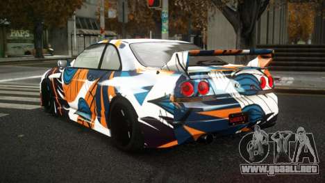 Nissan Skyline R33 Akayen S7 para GTA 4