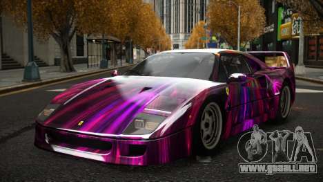 Ferrari F40 Libasan S14 para GTA 4