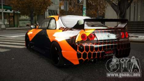 Nissan Skyline R33 Akayen S8 para GTA 4