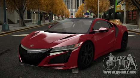 Acura NSX Ganstelos para GTA 4