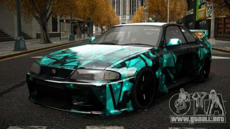 Nissan Skyline R33 Akayen S11 para GTA 4