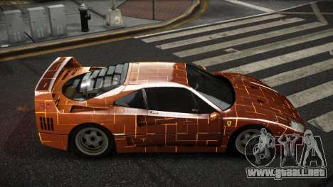 Ferrari F40 Libasan S13 para GTA 4