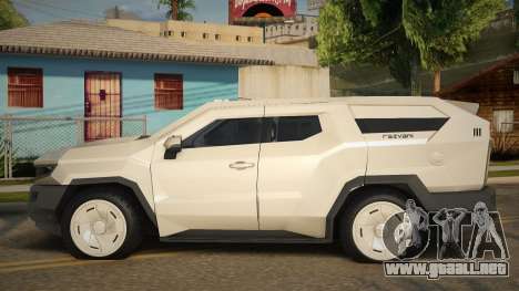 Rezvani Vengeance para GTA San Andreas