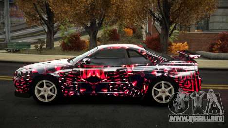 Nissan Skyline R34 Nalyntiny S14 para GTA 4