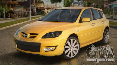 Mazda 3 Thetana para GTA San Andreas