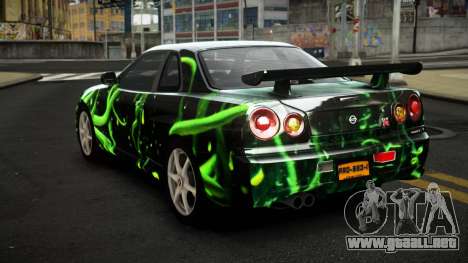 Nissan Skyline R34 Nalyntiny S3 para GTA 4