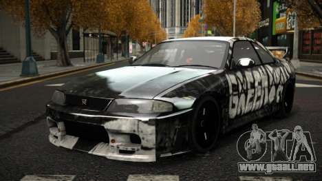 Nissan Skyline R33 Akayen S3 para GTA 4