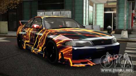 Nissan Skyline R33 Akayen S5 para GTA 4