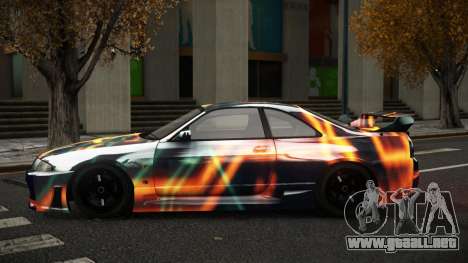 Nissan Skyline R33 Akayen S5 para GTA 4