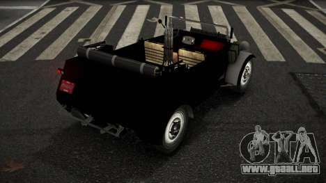 Volkswagen Kubelwagen Sameberi para GTA 4