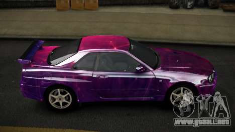 Nissan Skyline R34 Nalyntiny S8 para GTA 4