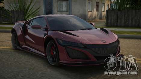 Honda NSX Neicva para GTA San Andreas