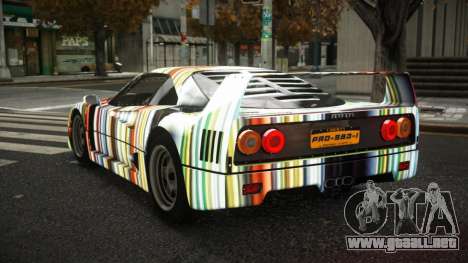 Ferrari F40 Libasan S6 para GTA 4