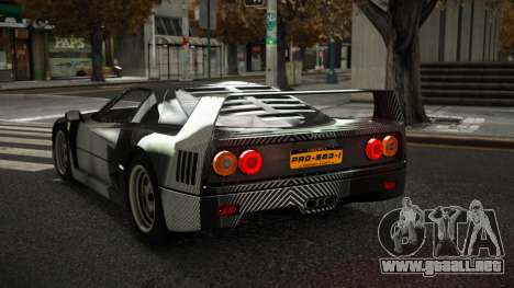 Ferrari F40 Libasan S1 para GTA 4