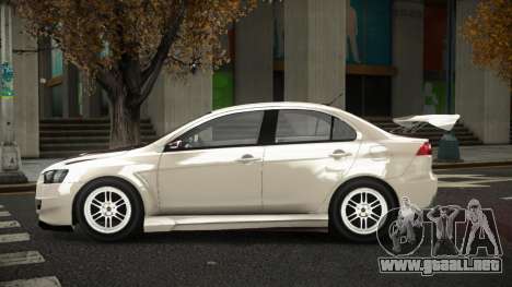Mitsubishi Lancer Evolution X Micusuhom para GTA 4