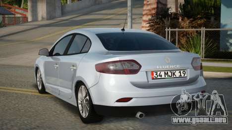 Renault Fluence Geloora para GTA San Andreas